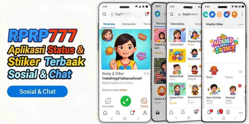 Tampilan antarmuka RPRP777 yang menarik dan mudah digunakan.
