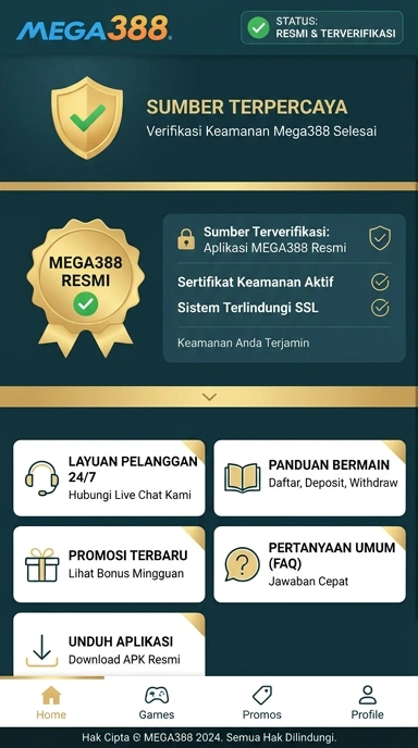 Kanal Resmi Mega388 untuk Pengguna Android Indonesia